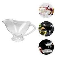 side dish storage bowl soy sauce bowl with handle glass sauce bowl kitchen tableware