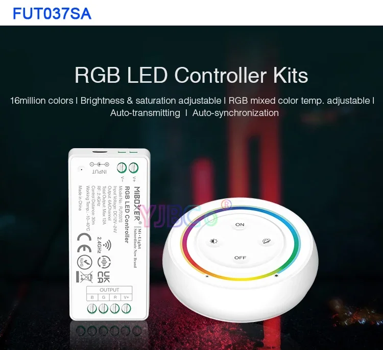 

Miboxer 2,4G RGB Контроллер для светодиодной ленты