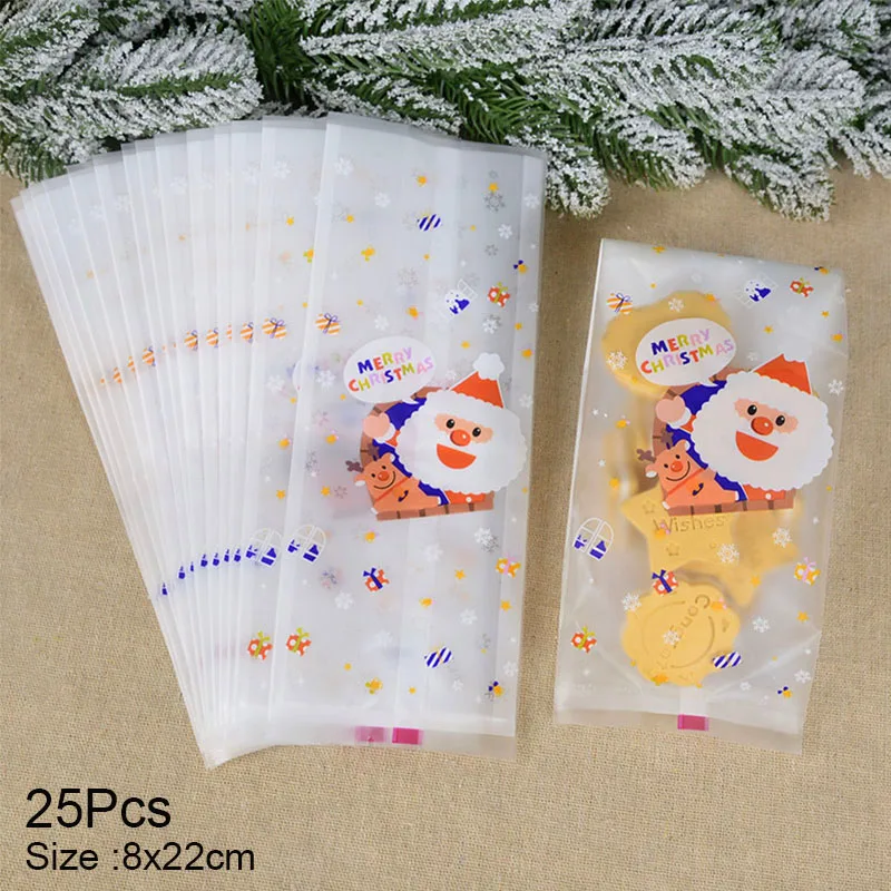 

Рождественские пакеты для конфет с Санта-Клаусом ZQCXLD