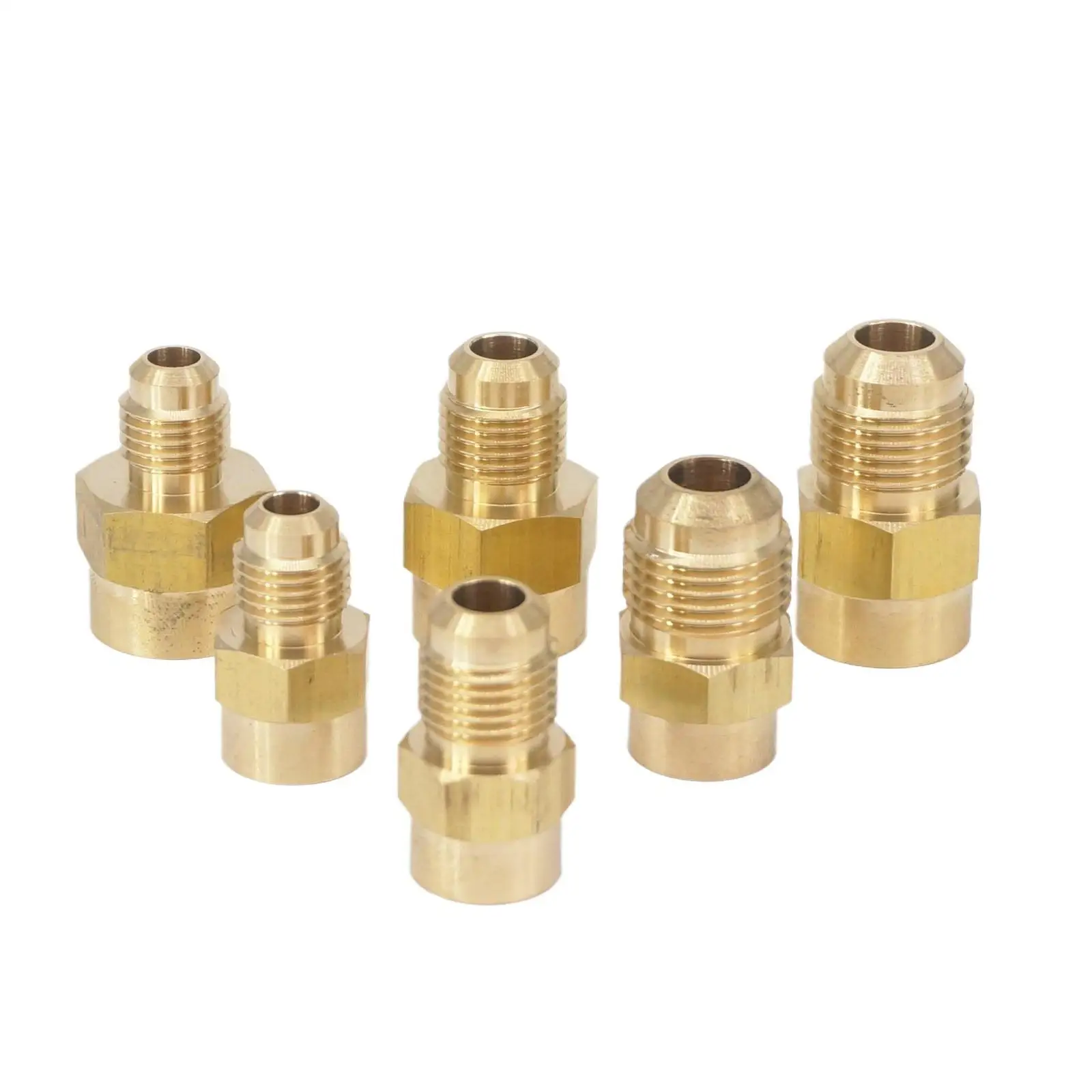 

Fit трубка OD 1/4 "5/16" 3/8 "-1/8" 1/4 NPT внутренняя Латунь SAE 45 градусов трубный фитинг адаптеры соединители 1000 PSI