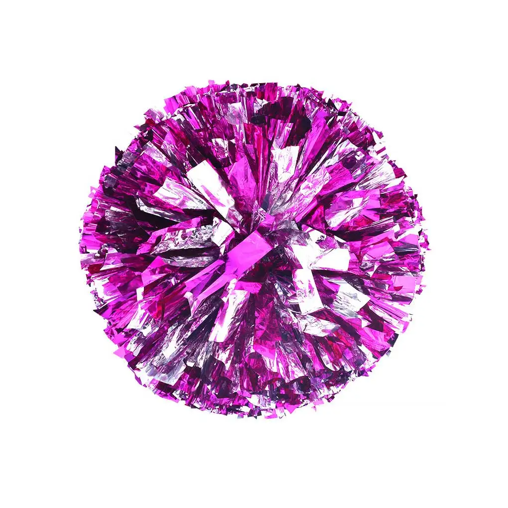 

Pack of 4 Cheerleadering Pom Poms School Competition Handheld Pompoms