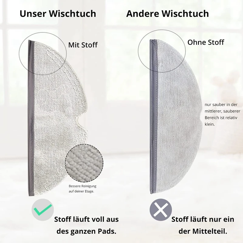 Запасные части роликовая щетка боковые щетки HEPA-фильтр для Roborock Q7max Q7max+