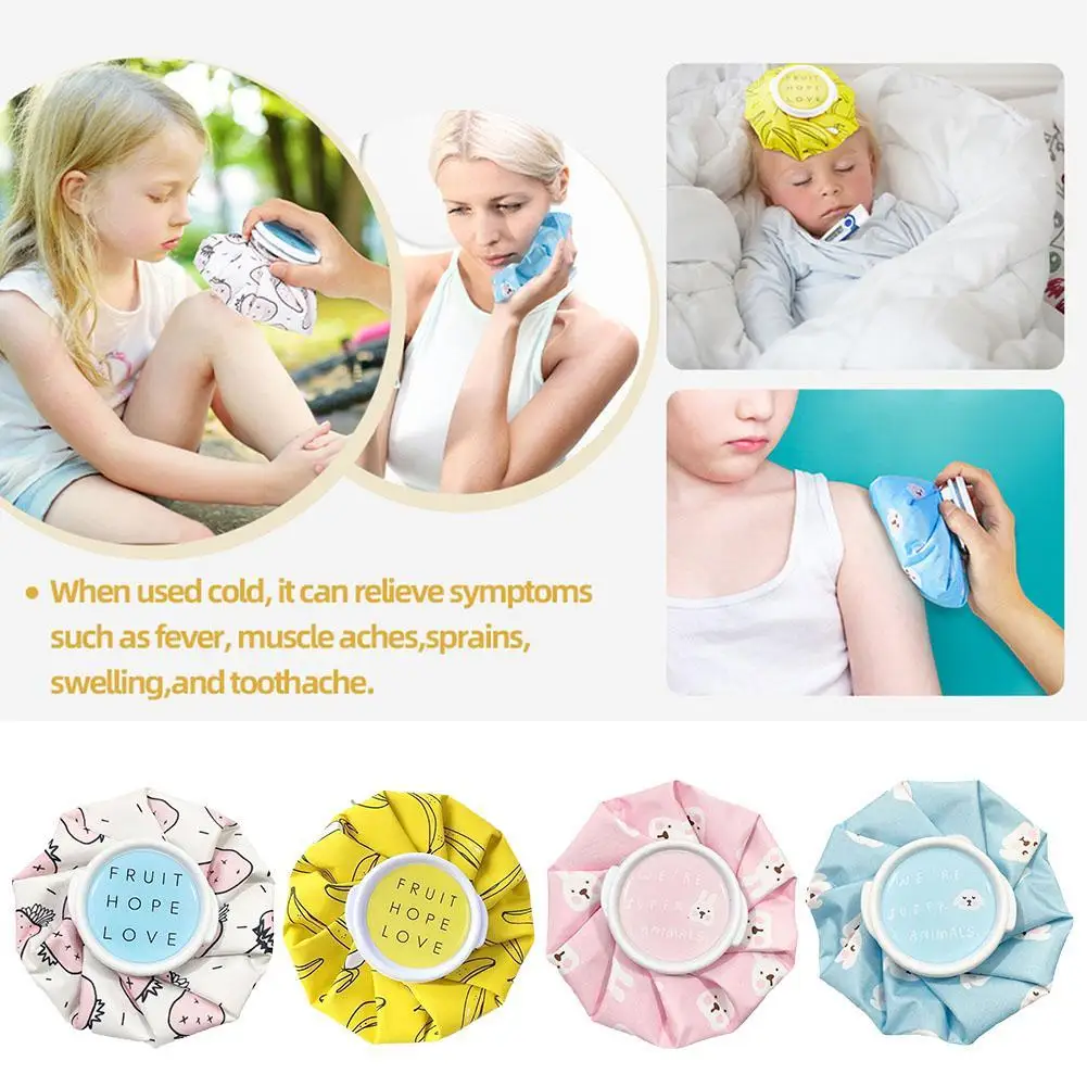 Наполняемая водой ткань для льда мультяшный охлаждающий пакет Женская бутылочка