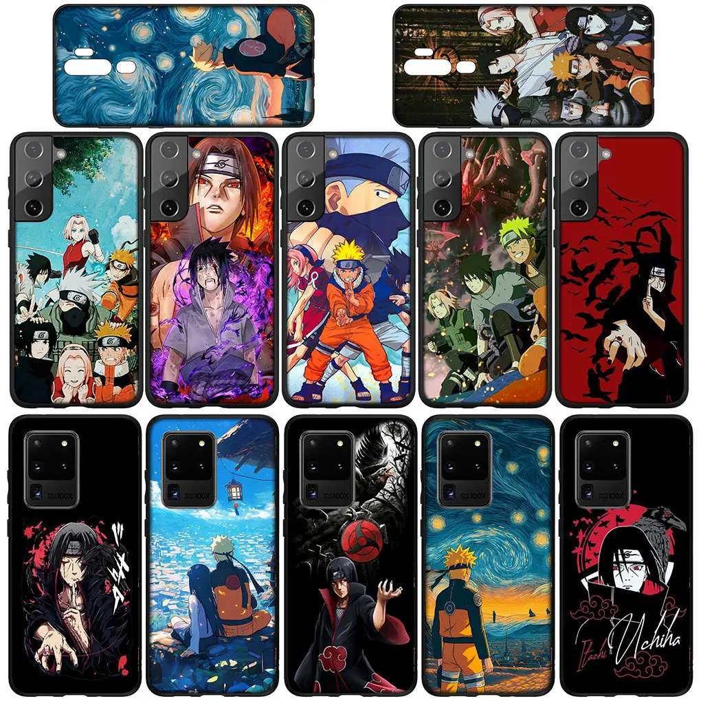 Чехол для телефона Itachis Anime Uchihas akats∩ Sasukes чехол Samsung Galaxy A13 A71 A21S A22 A73 A42 A03 A02 A11 A70 A72 A7
