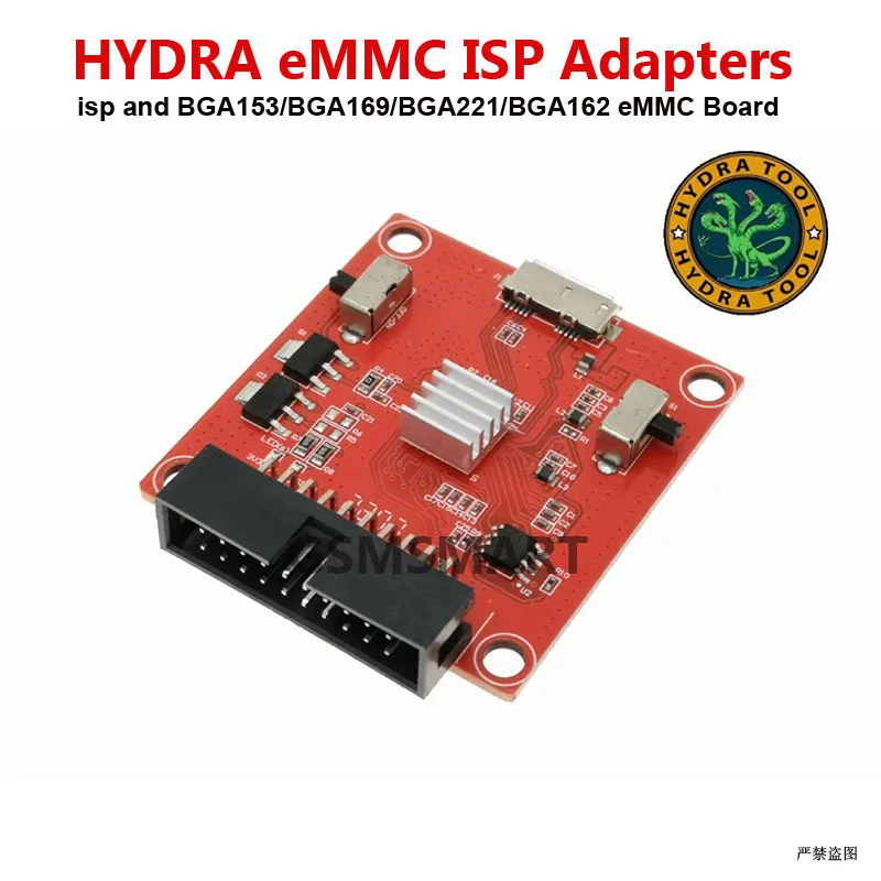 Инструмент Hydra 2025 адаптеры eMMC ISP инструмент с контактами и поддержка USB 3.0 для