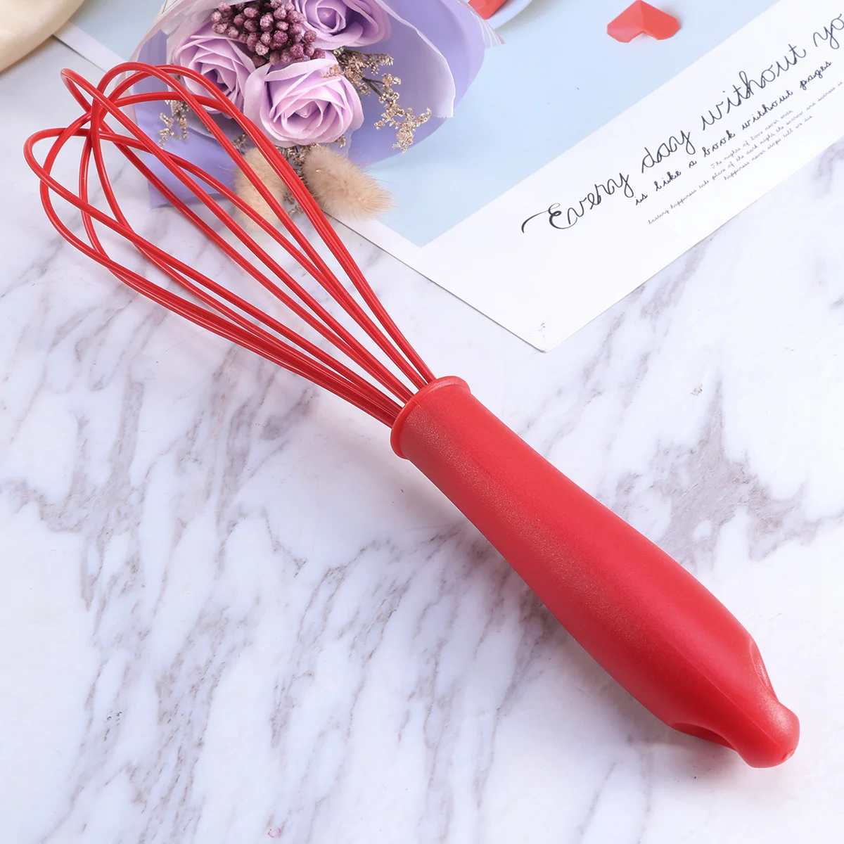 

Non-slip Handle Egg Mixer Exquisite Modern Simplicity Egg Beater for Restaurant Kitchen