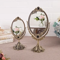 vanity aesthetic table decorative mirrors makeup flexible aesthetic mirrors luxury room ornaments specchio livingroom decoration