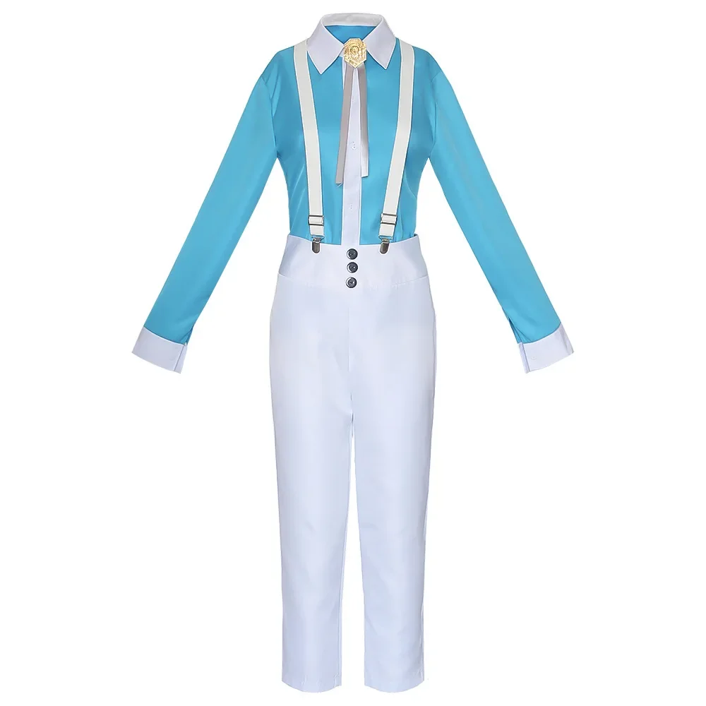 Аниме Kemono Jihen Akira Косплей Костюм Рубашка Рюкзак Брюки Monster Incident Униформа костюм на