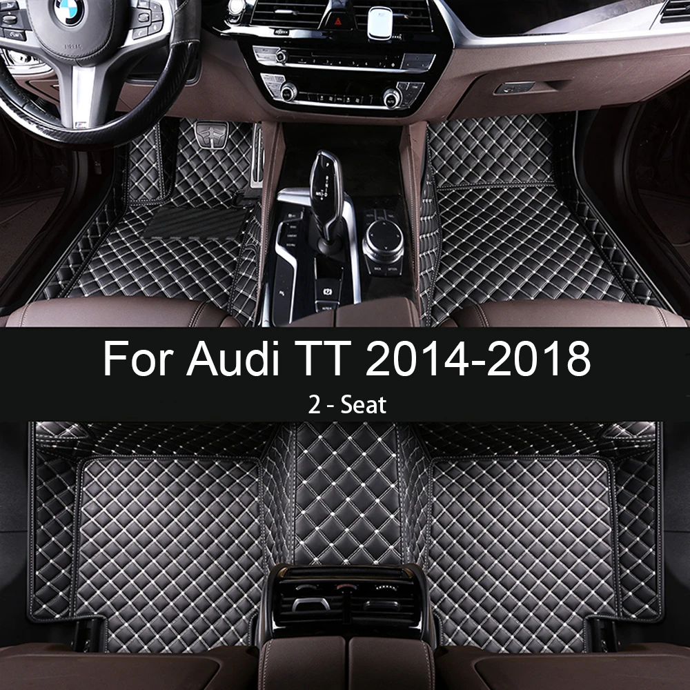 

Коврики автомобильные под заказ, кожаные водонепроницаемые коврики для Audi TT 2014 2015 2016 2017 2018