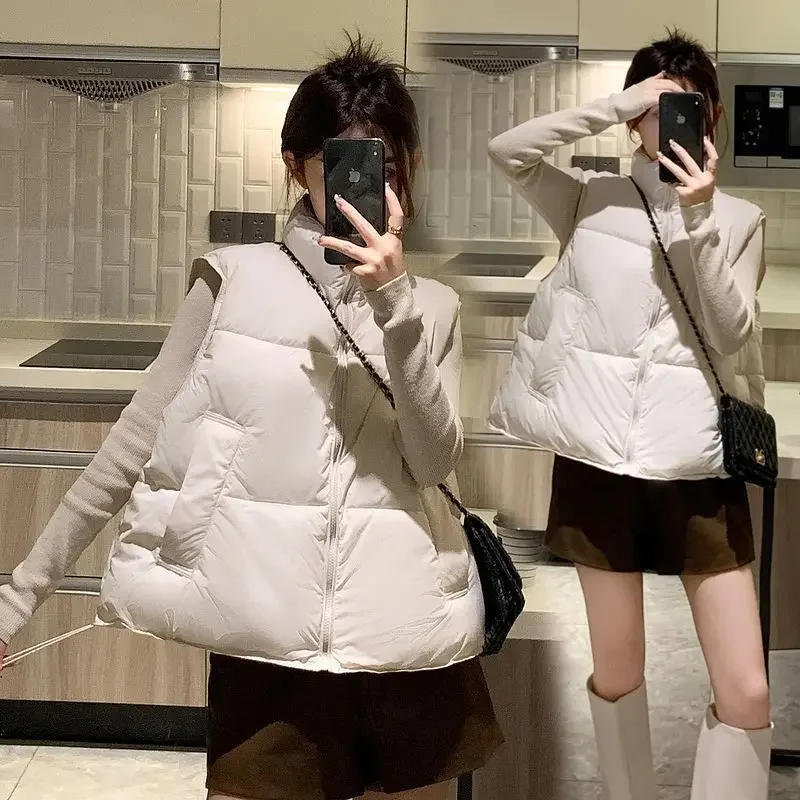 Теплый хлопковый жилет свободного кроя для беременных осенне-зимний утолщенный