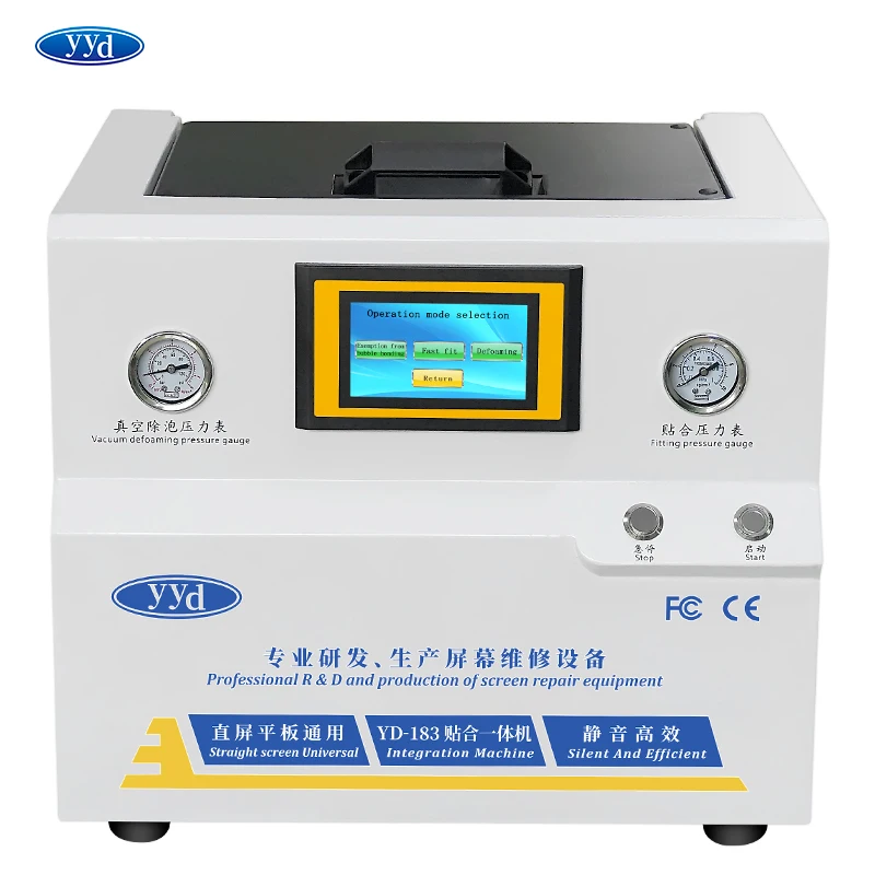 

Вакуумная ламинирующая машина YYD для экрана планшета ipadpro