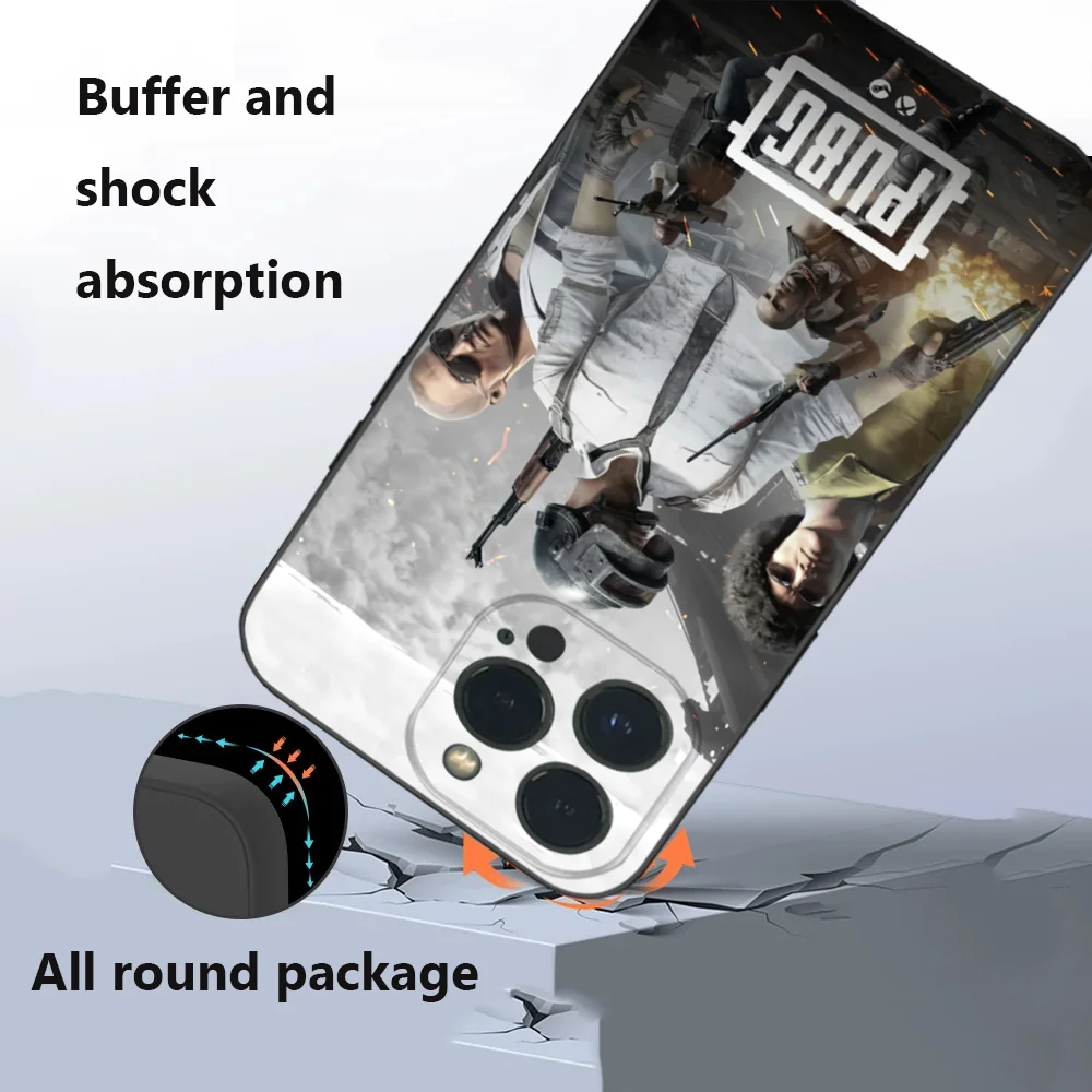 Чехол для телефона PUBG Winner Chicken Dinner IPhone 16 15 14 13 12 Mini 11 Pro XS Max X XR SE5 6 7 8 Plus мягкий