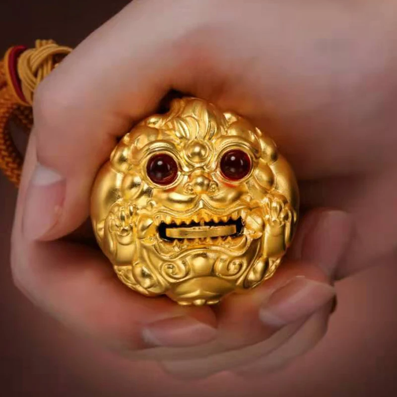 Новые креативные украшения Pixiu Play в ретро стиле серебряная подвеска властный