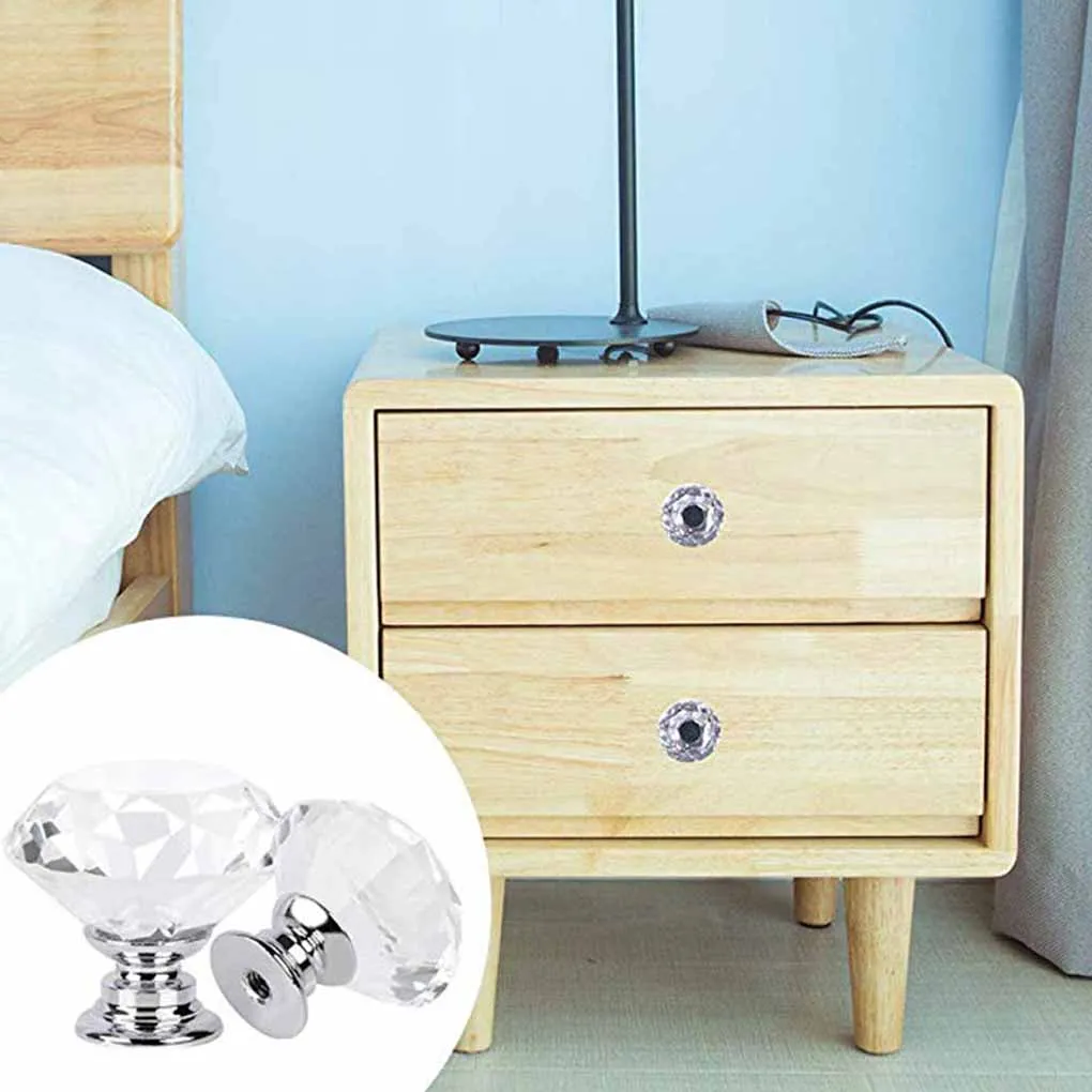 

10 Pieces Door Handles Office Living Room Cabinet Drawer Knobs Hardware