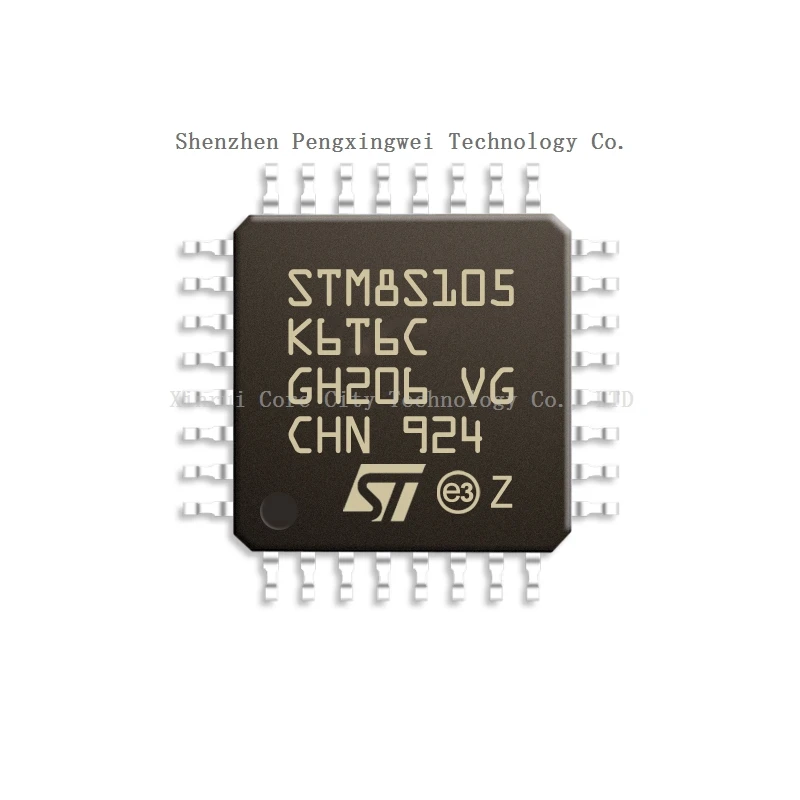 

STM STM8 STM8S STM8S105 K6T6C STM8S105K6T6C In Stock 100% Original New LQFP-32 Microcontroller (MCU/MPU/SOC) CPU