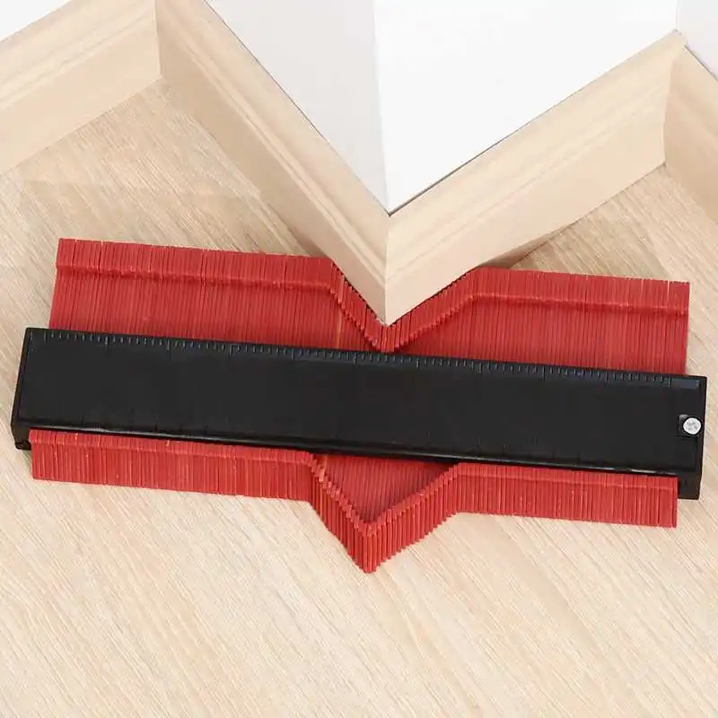 

Contour Gauge Profile Duplicator Tool Edge Copy Shaping Wood Measure Ruler Laminate Tiles Wood Marking