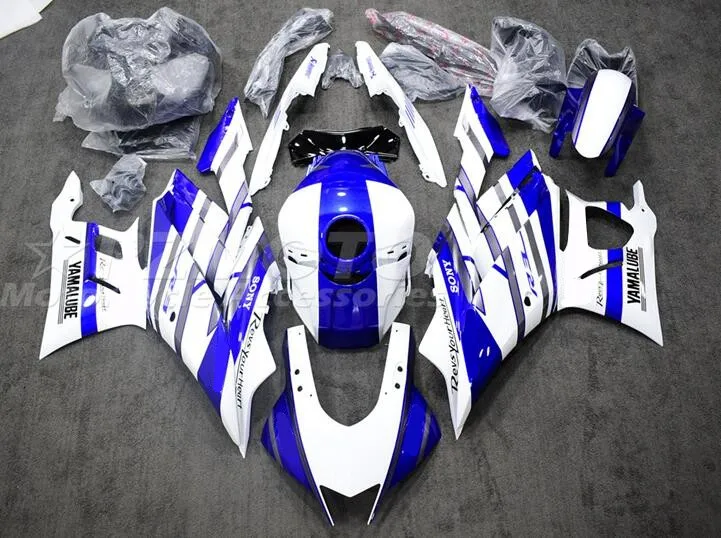

New ABS Aftermarket Motorcycle Fairing kit Fit For YAMAHA R3 R25 2019 2020 2021 2022 19 20 21 22 Bodywork set cool blue