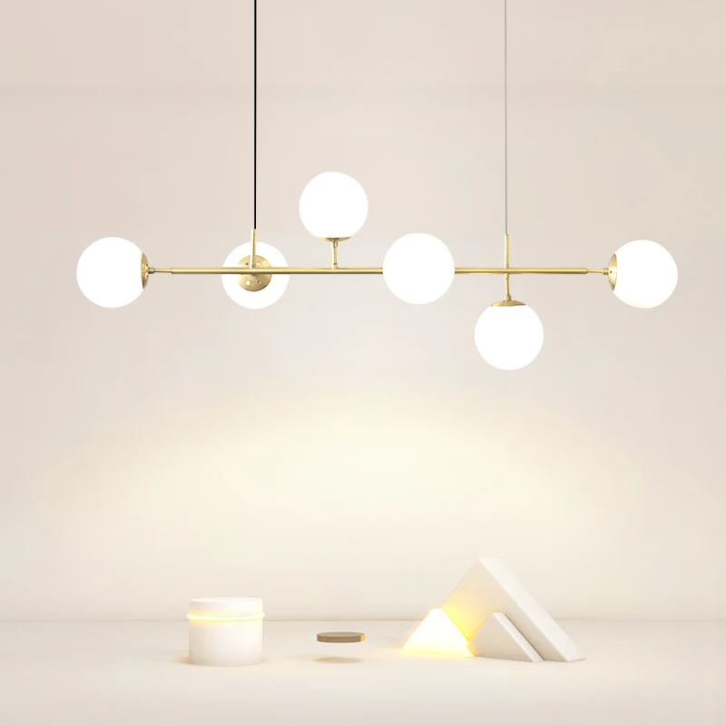 

Art Led Chandelier Pendant Lamp Light Room Decor Nordic home dining lustre hanging ceiling fixture indoor