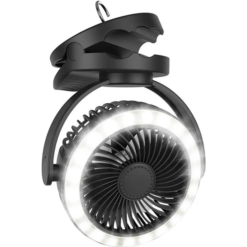 

Camping Fan Air Cooler Cooling Device Rechargeable Fine Workmanship Exquisite Battery-operation Small Fans Powerful Removable