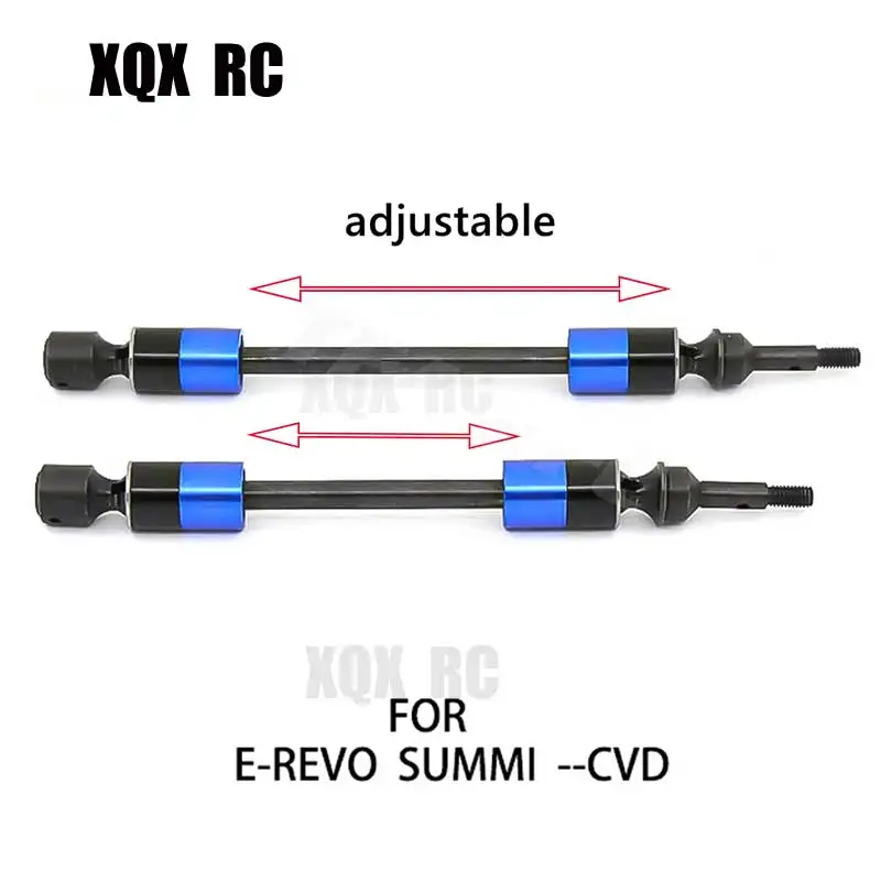 

Hard Steel Splined CVD Swing Drive shaft Axles For 1/10 E-Revo Summit Revo 3.3 E-MAXX T-MAXX