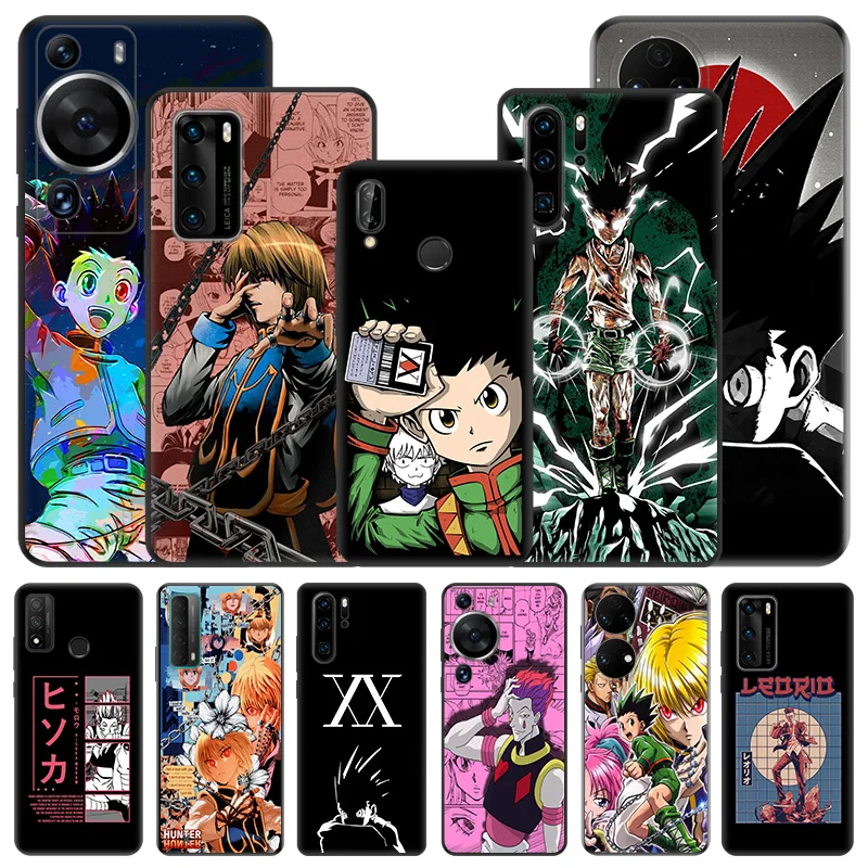 Чехол для телефона Motorola G200 One Fusion G30 G31 Huawei P20 P30 P40 P-Smart iphone6 Anime Hunter X Matte Soft Cover