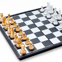 luxury professional board games children family table folding board magnetic chess game metal unique ajedrez chess board