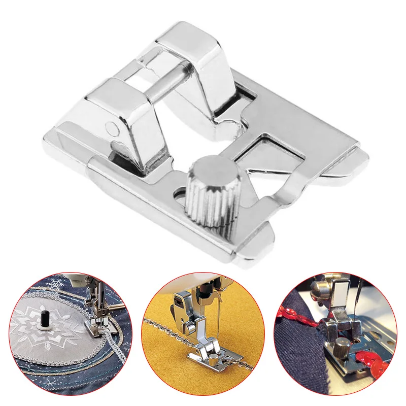 

New 1pcs Multifunction Presser Foot Beaded Piece Elastic Sewing Machine Accessories Sewing Tools DIY Apparel Sewing Sew Machine