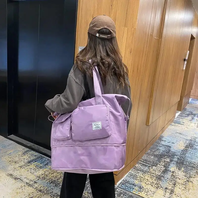 Extensible Sports Gym Bag Large Capacity Women Handbag Multifunction Waterproof Travel Backpack Fitness Training Yoga Swim Bags |