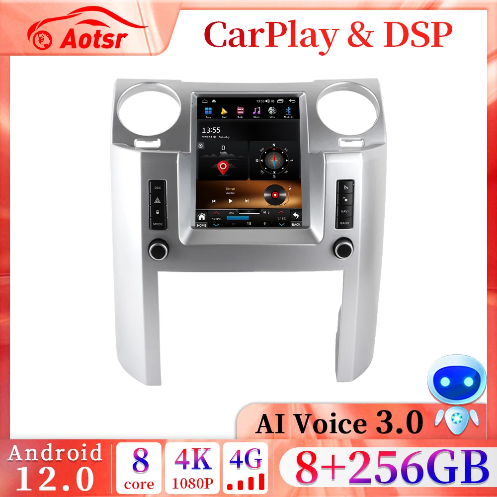 

128G For Land Rover Discovery 3 LR3 2004+ Android Car Radio Player GPS Navigation Auto Stereo Multimedia Headunit carplay 4G SIM