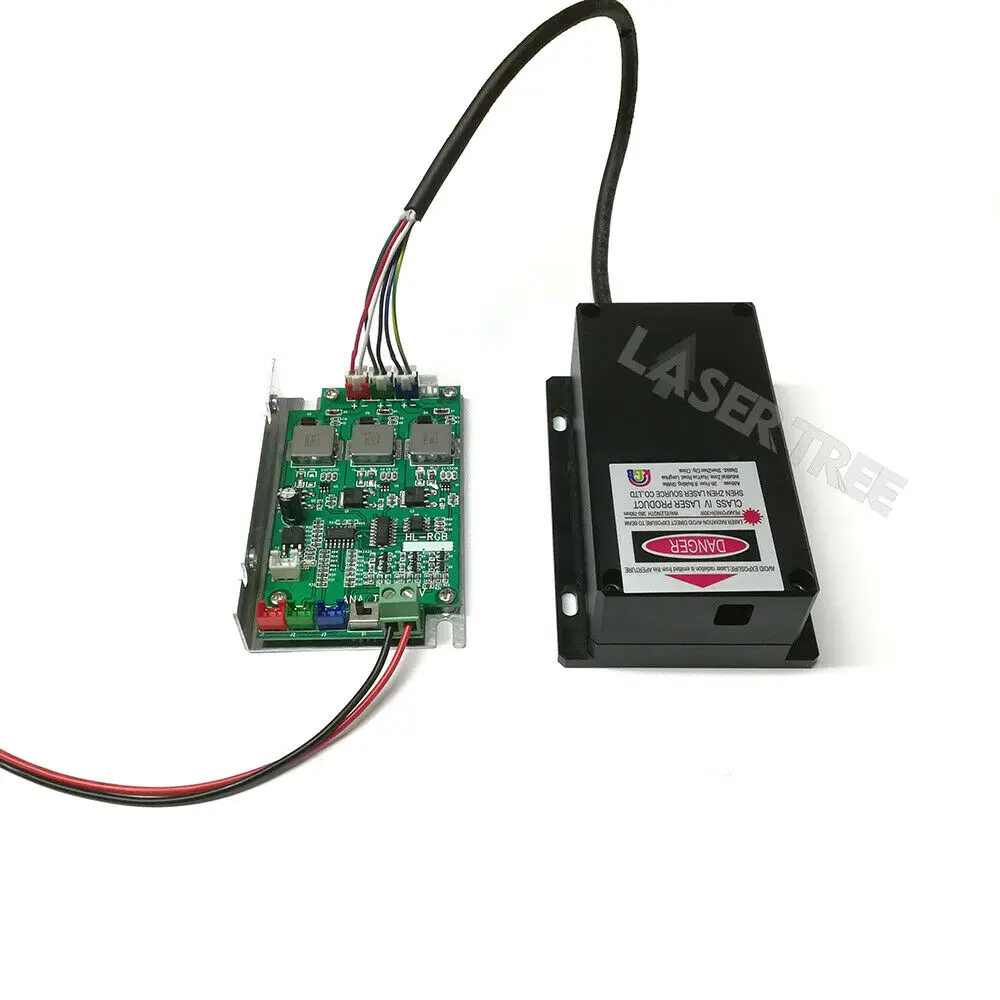 

2W RGBW Full Color Semiconductor Laser with TTL/Analog Modulation