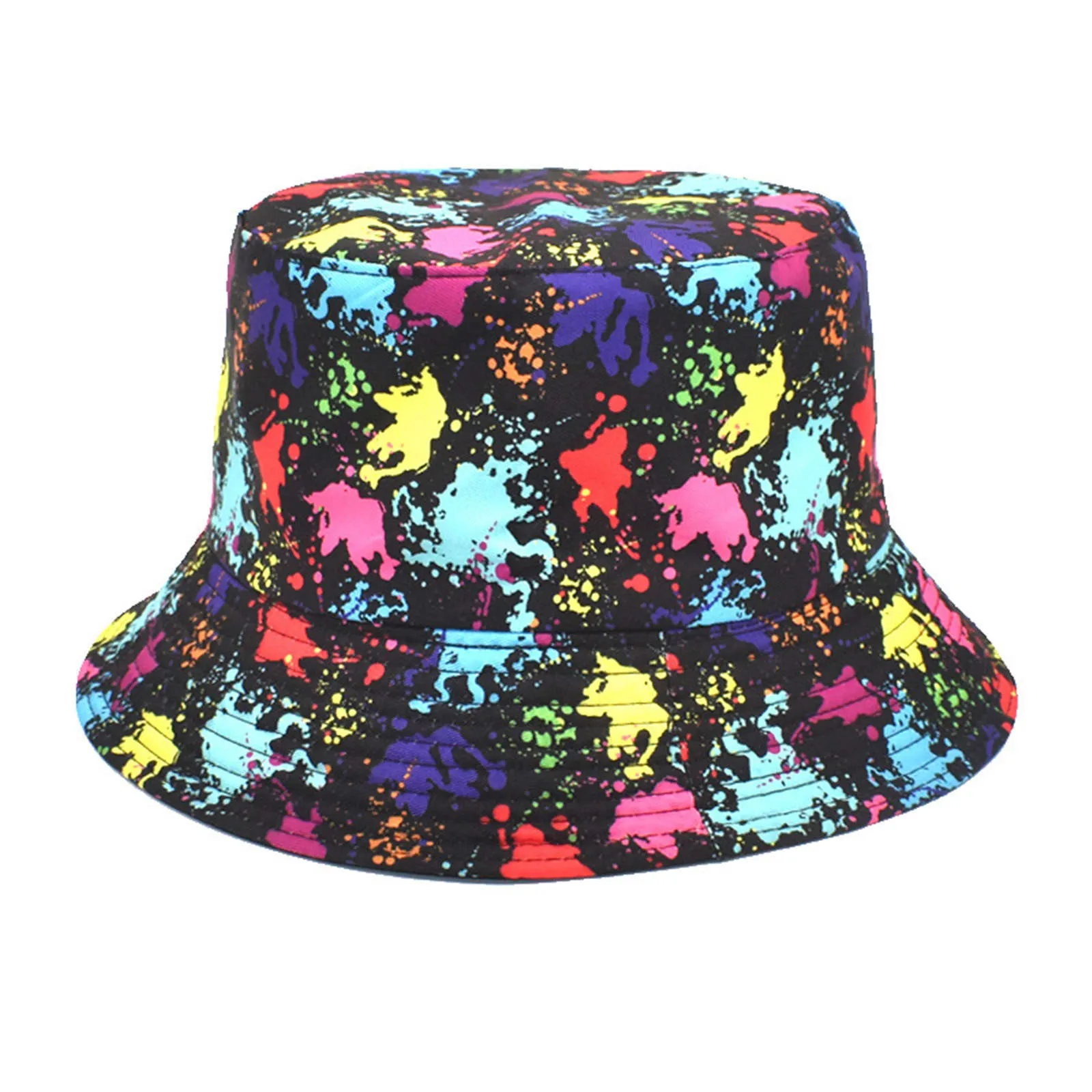 

Tie Dye Printed Fisherman Hat Men And Women Travel Fashion Basin Hat Outdoor Sun Bucket Hat Unisex Bucket Hat Pineapples