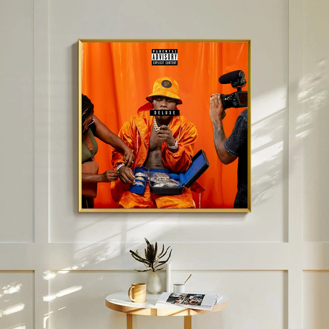 Dababy Blame It On Baby Музыкальный альбом Плакат Холст Художественный принт Домашний