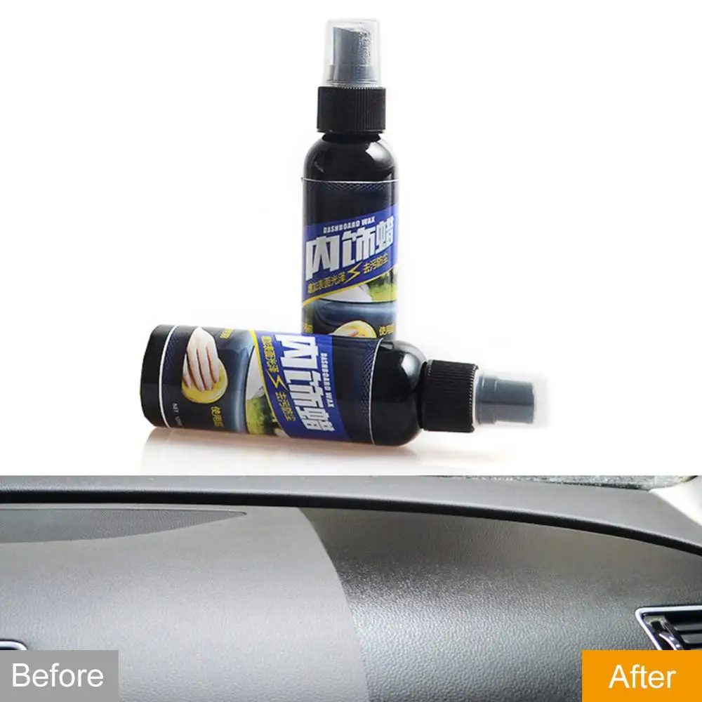 

30ML Car Vehicle Wax Interior Restorer Dashboard Seat Glossing Maintenance Tool Car Cleaner Cleaning Accessories