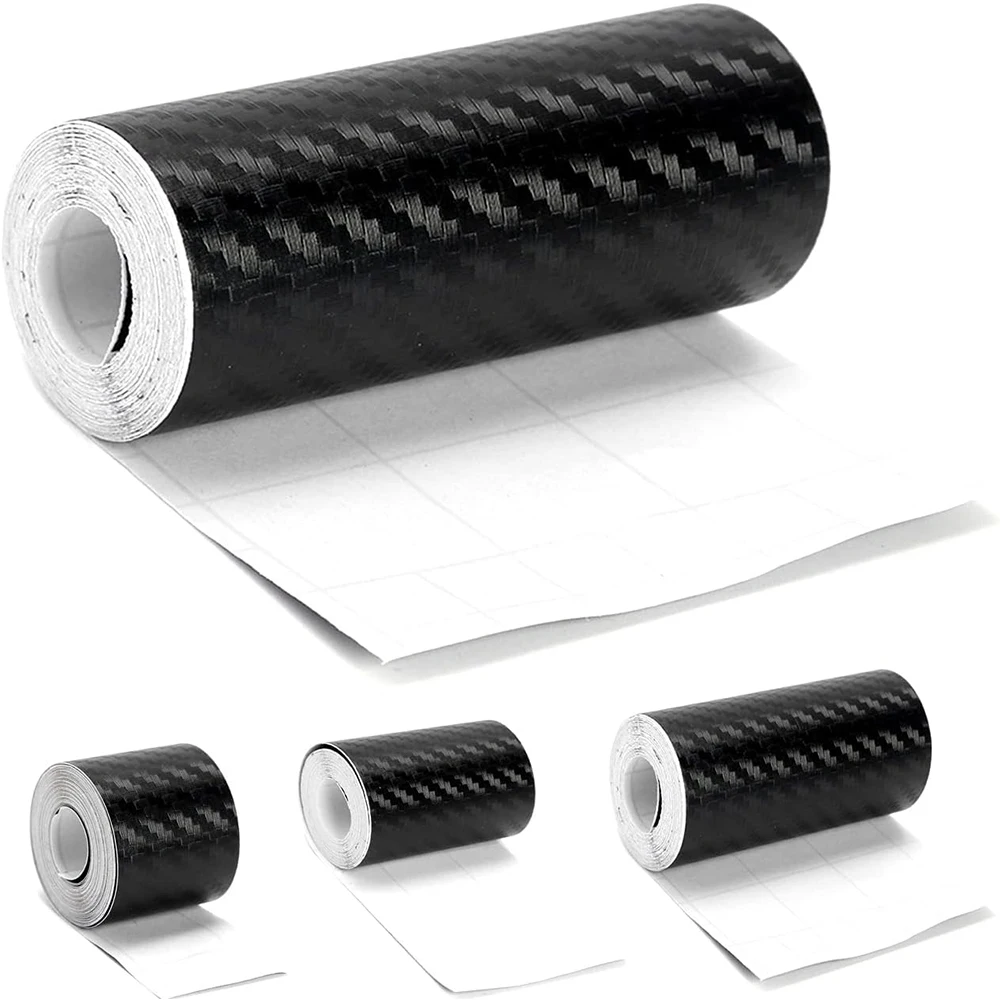 

Черная 3D-наклейка Из Углеродного Волокна Для Защиты Кромки Двери Автомобиля, Водонепроницаемая, Прочная, Противоударная