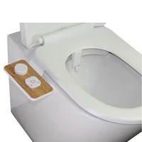 ultra thin hygiene dual nozzles toilet slim bidet attachment