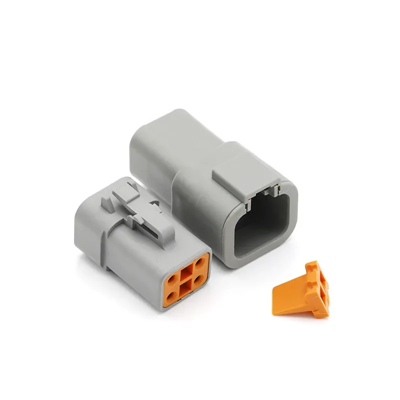 5/10/100 Sets DEUTSCH Series DT/DTM/DTP/DT15/DT13-2/3/4/6/8/12 Pin Car Waterproof Plastic Shell Male&ampFemale Docking Connector