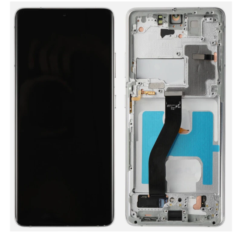 Сменный OLED ЖК-экран AMOLED для Samsung Galaxy S21 ультра яркий зеркальный ЖК-дисплей с