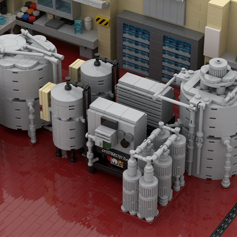 НОВЫЙ 2885 шт. серии фильмов MOC модульная модель Breaking Bad Superlab DIY творческие идеи