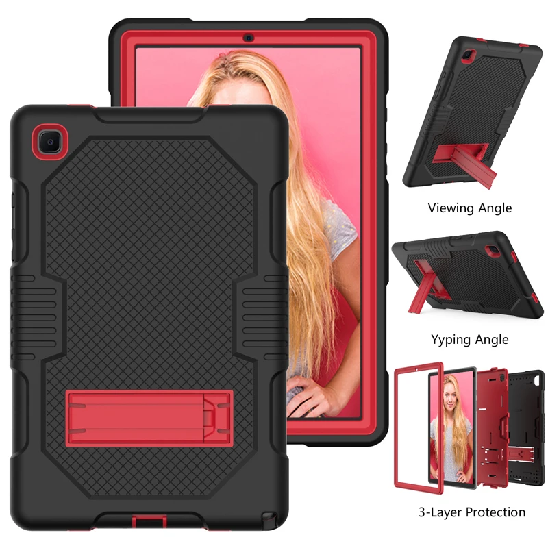 

Shockproof Rugged Tablet Shell For Samsung Galaxy Tab A 8.0 T290 8.4 T307 10.1 T510 Case A7 S6 Lite 10.4 T500 P610 Cover Funda