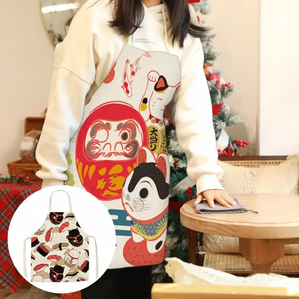 

Модный фартук для приготовления пищи с фиксированным ремешком