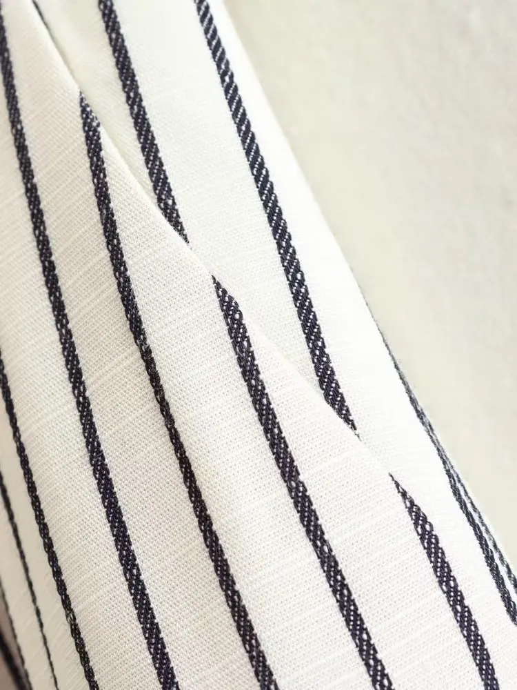 Увядшие Британские ретро брюки в полоску стиле бойфренда модные повседневные с