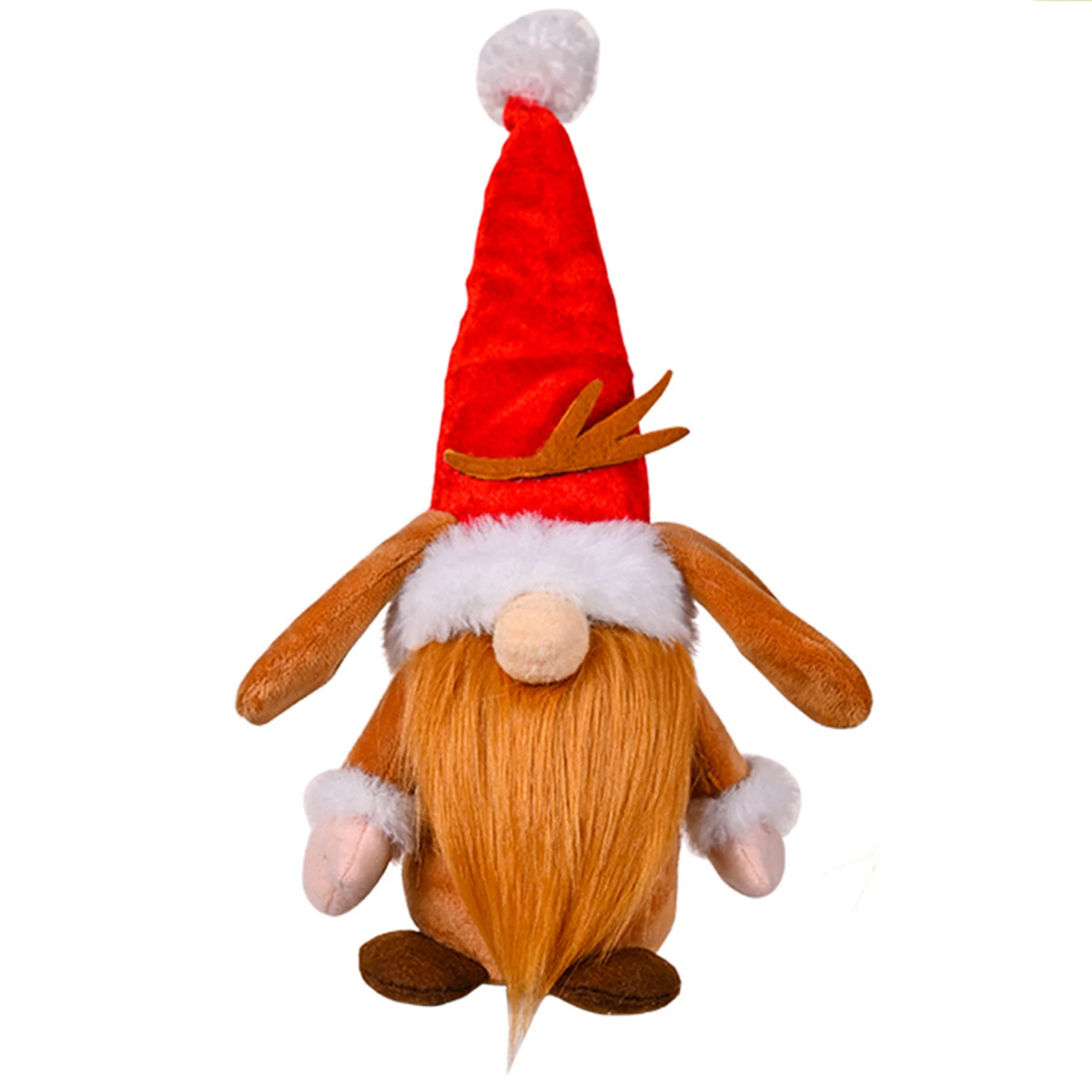 

Christmas Gnomes Decorations Scandinavian Fluffy Gnomes for Desktop Ornaments Decorated Supplies Handmade Plush Gnomes XHC88
