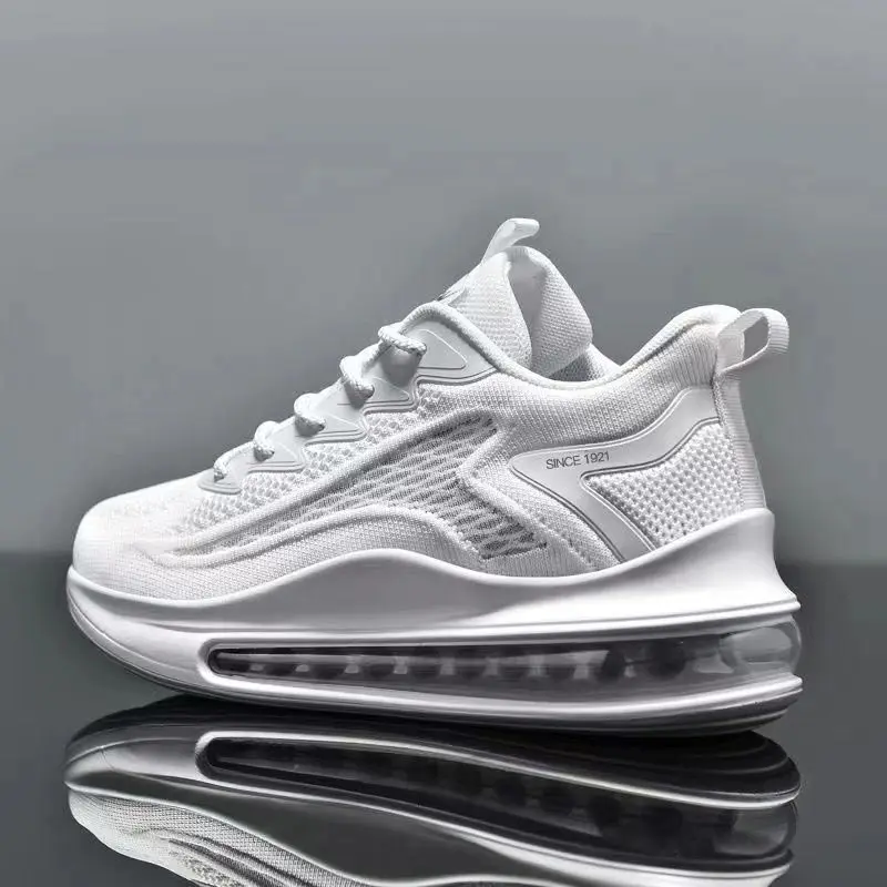 

Дышащие мужские теннисные туфли на воздушной подушке 45, молодежная обувь для бега, спорта, тенниса, Спортивная копия, брендовые кроссовки дл...