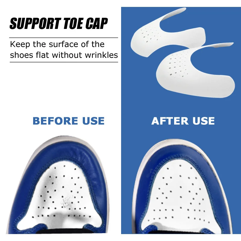10 Pairs Anti Wrinkle Protector for Sneaker Toe Caps Anti Crease Support Shoe Stretcher Extender Sport Shoe Protection Wholesale