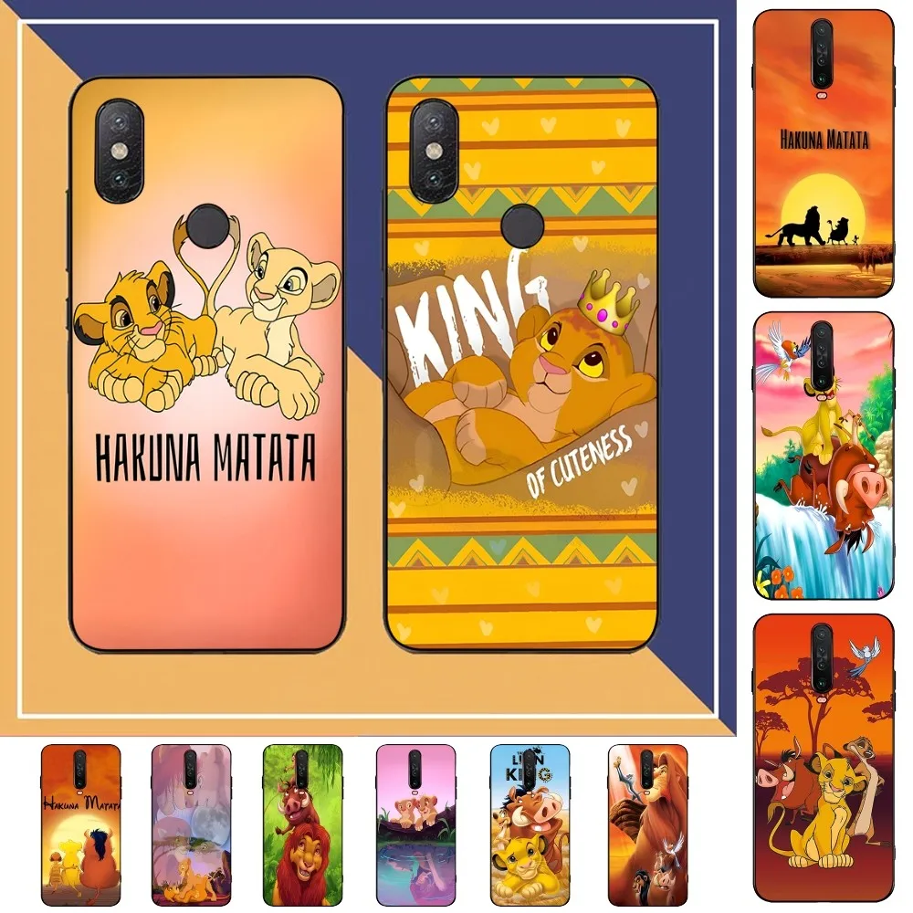 K-King L-Lion S-Simba Phone Case For Redmi Note 4 X 5 A 6 7 8 T 9 9S 10 11 11S 11Epro Poco M3 Pro