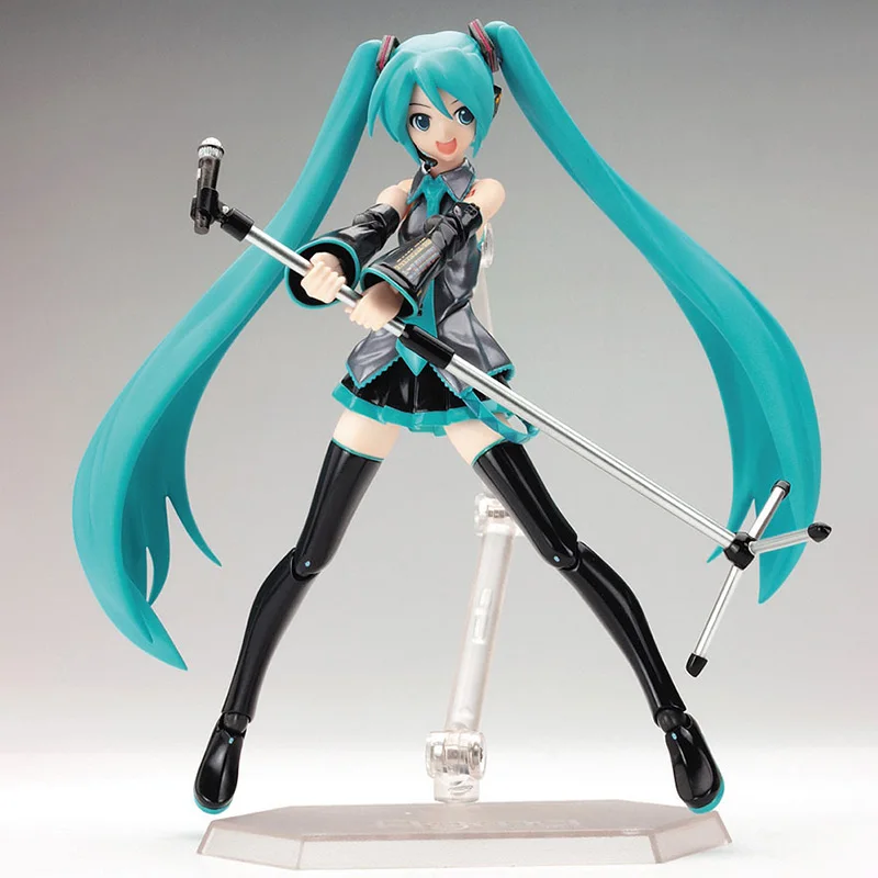 Фигурки героев Аниме FIGMA Hatsune Miku подвижные шарниры реквизит настольное украшение