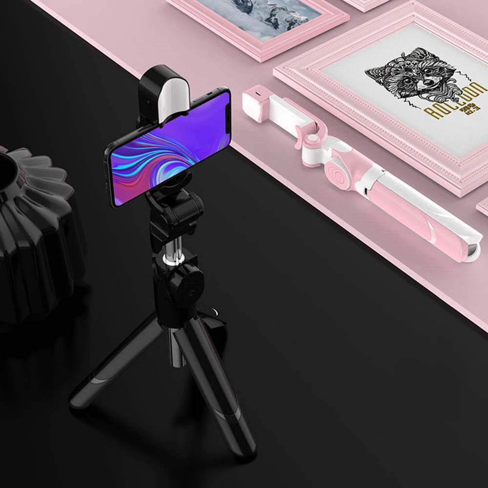 Удлиненная селфи-палка Универсальный штатив Bluetooth пульт дистанционного