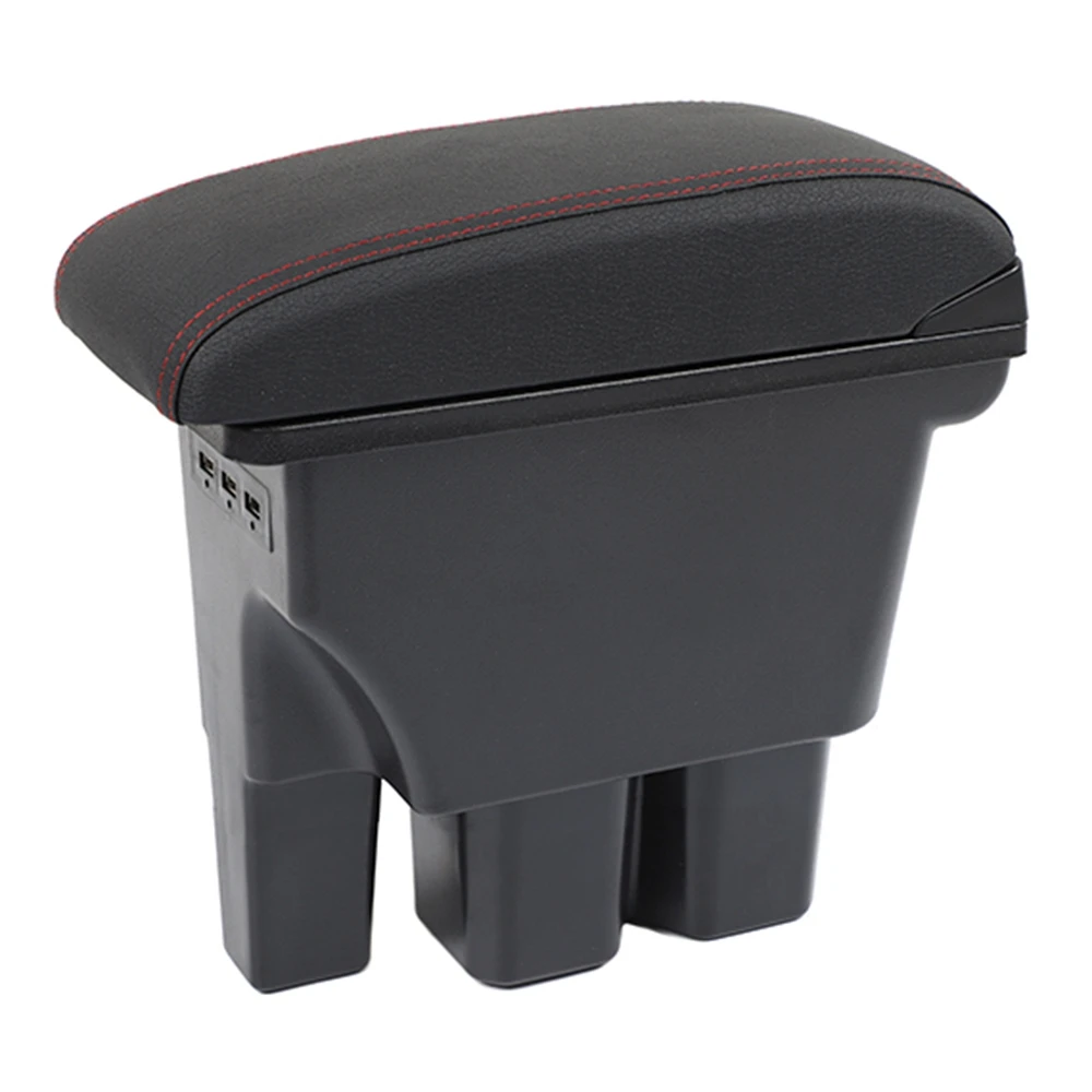 

for Suzuki Jimny 2020 2019 JB74 Armrest Retrofit Car Armrest Storage Box Accessories 3USB