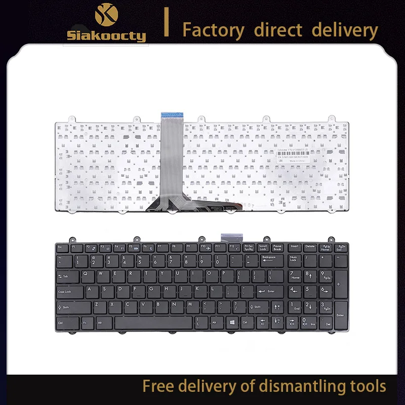 

Siakoocty black New FOR MSI GT60 GT70 GT780 MS-16GA MS-1762 GE60 GE70 GX60 GX70 16GC 1757 1763 Laptop Keyboard