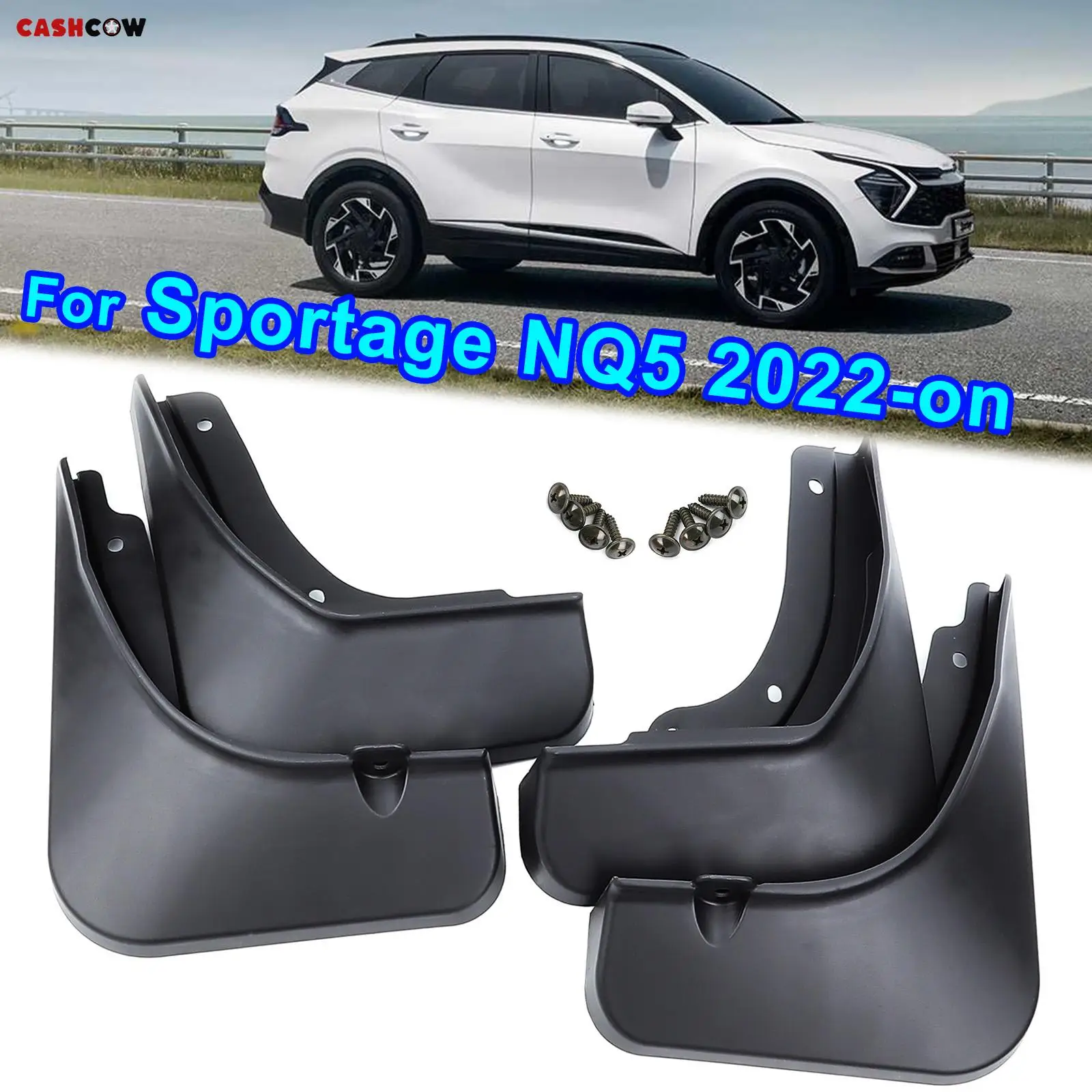 

Комплект 4 шт. брызговиков для KIA Sportage NQ5 LWB 2022 2023 2024, брызговики, брызговики, Аксессуары для автомобилей